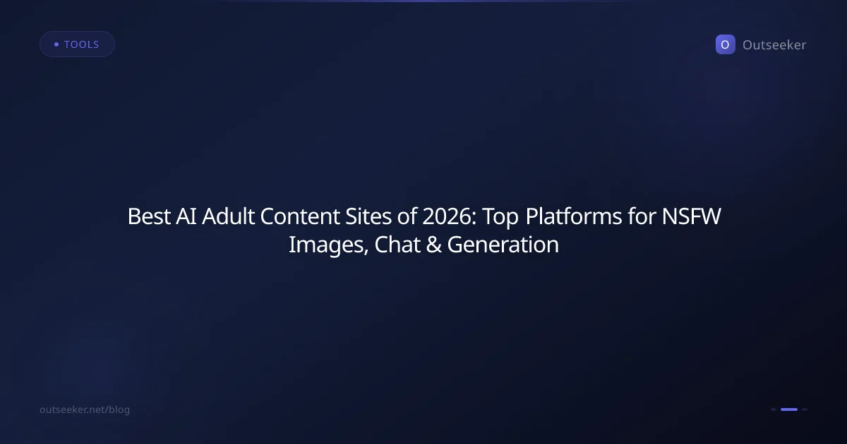 Best AI Adult Content Sites of 2026: Top Platforms for NSFW Images, Chat & Generation